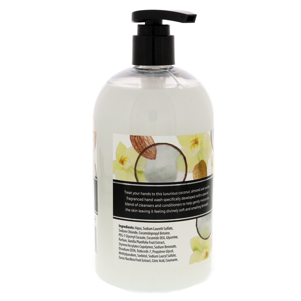 Pampered Cocunut, Almond & Vanilla Fragranced Hand Wash 500ml